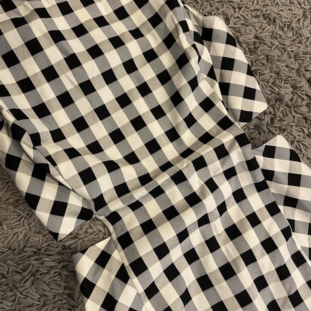 Rag & Bone NWT Tahoe Gingham Cut Out Dress Size 2 $550.00 - Picture 12 of 15